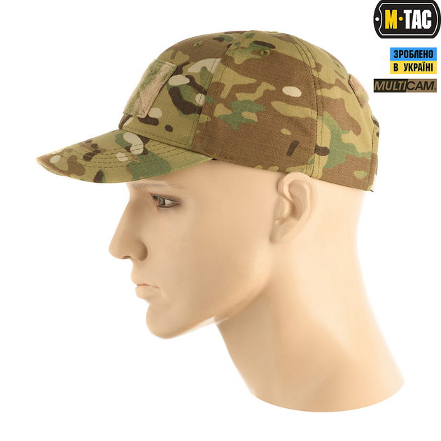 Бейсболка M-Tac тактична Азов NYCO Multicam XS - зображення 2