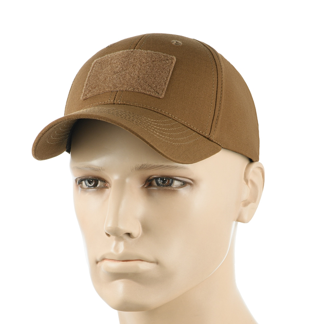 Бейсболка M-Tac тактическая Elite Flex рип-стоп Coyote Brown S/M - изображение 1