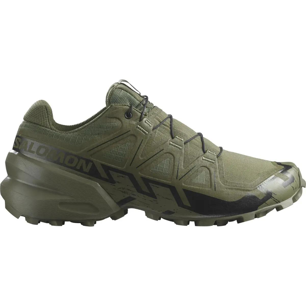 Кроссовки Salomon Speedcross 6 Forces 37.5 (4.5 UK) (23 см) Green/Black - изображение 1