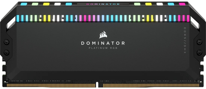 Оперативна пам'ять Corsair DDR5-5600 32768MB PC5-44800 (Kit of 2x16384) Dominator Platinum RGB Black (CMT32GX5M2B5600C36) - зображення 2