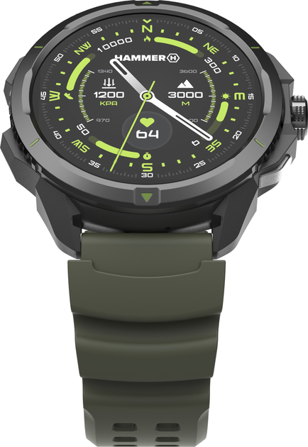 Smartwatch Hammer Watch 2 Military Edition (SMA003047) - obraz 6