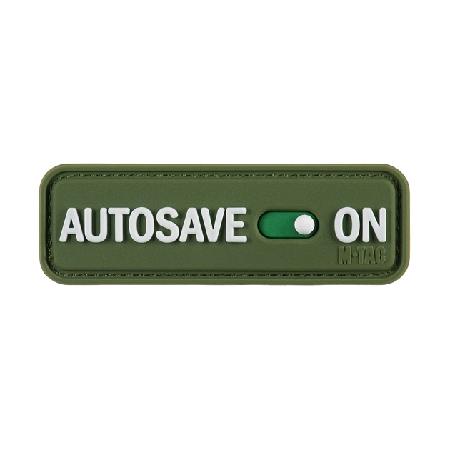 Нашивка M-Tac Autosave PVC Olive - изображение 1