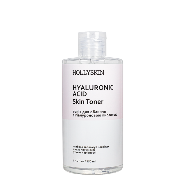 Тоник для лица HOLLYSKIN Hyaluronic Acid Skin Toner с гиалуроновой кислотой 250 мл - Фото 1 Тоник для лица HOLLYSKIN Hyaluronic Acid Skin Toner с гиалуроновой кислотой 250 мл - изображение 1
