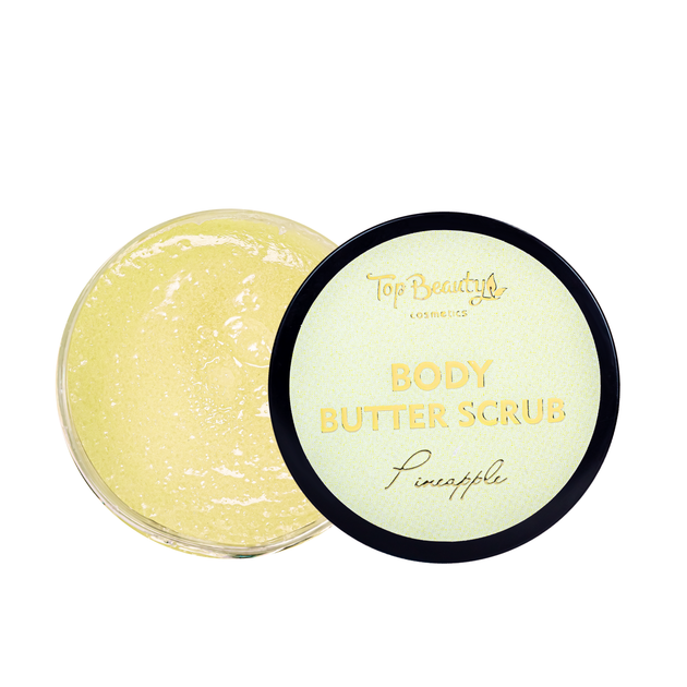 Скраб баттер для тела 2 в 1 Top Beauty Body Butter Scrub Pineapple 400 г - изображение 4