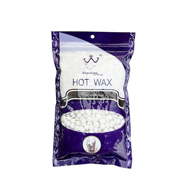 Віск плівковий для депіляції в гранулах Konsung Hot Wax 300 гр (в асортименті), Milk - Фото 1 Віск плівковий для депіляції в гранулах Konsung Hot Wax 300 гр (в асортименті), Milk - зображення 1