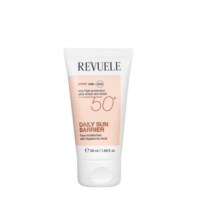 Крем-барьер для лица солнцезащитный Revuele Daily Sun Barrier SPF 50 50 мл - изображение 2
