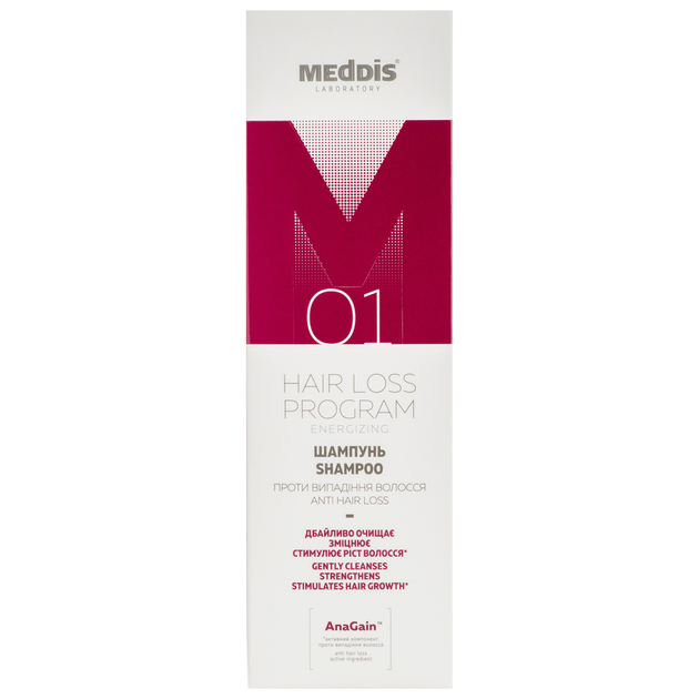 Шампунь проти випадіння волосся Meddis Hair Loss Program Energizing Shampoo 200 мл - Фото 3 Шампунь проти випадіння волосся Meddis Hair Loss Program Energizing Shampoo 200 мл - изображение 3