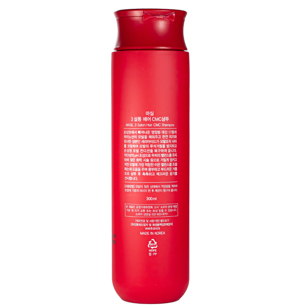 Шампунь для волос укрепляющий Masil 3 Salon Hair CMC Shampoo 300 мл - изображение 3