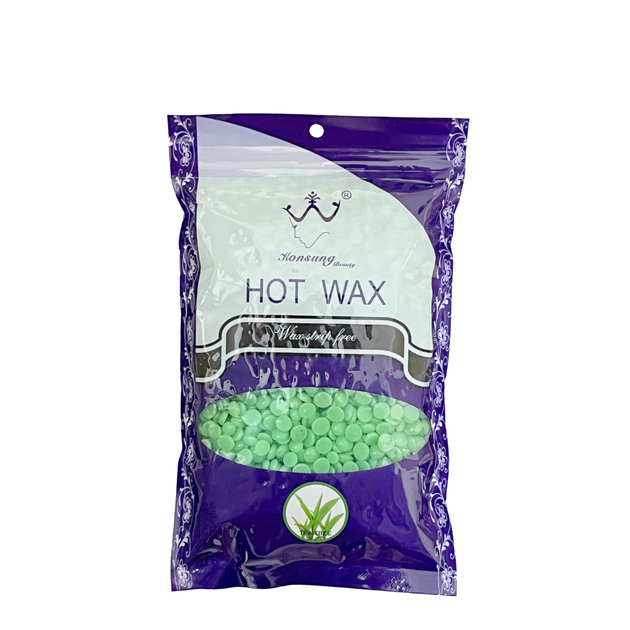 Віск плівковий для депіляції у гранулах Konsung Hot Wax 300 гр (в асортименті) Tea Tree - Фото 1 Віск плівковий для депіляції у гранулах Konsung Hot Wax 300 гр (в асортименті) Tea Tree - зображення 1