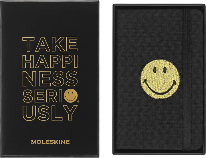 Блокнот Moleskine XS Smiley 6.5 x 10.5 см 160 сторінок (8056598855111) - зображення 1