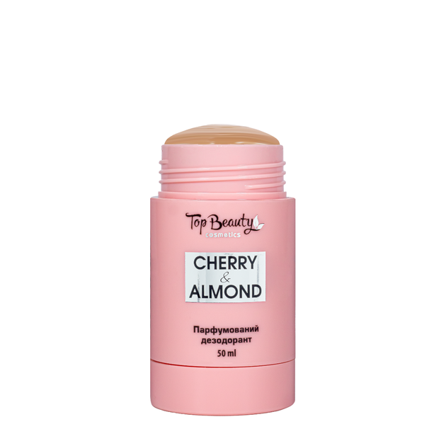 Дезодорант для тела женский Top Beauty Cherry & Almond парфюмированный с пробиотиком - Фото 2 Дезодорант для тела женский Top Beauty Cherry & Almond парфюмированный с пробиотиком - изображение 2