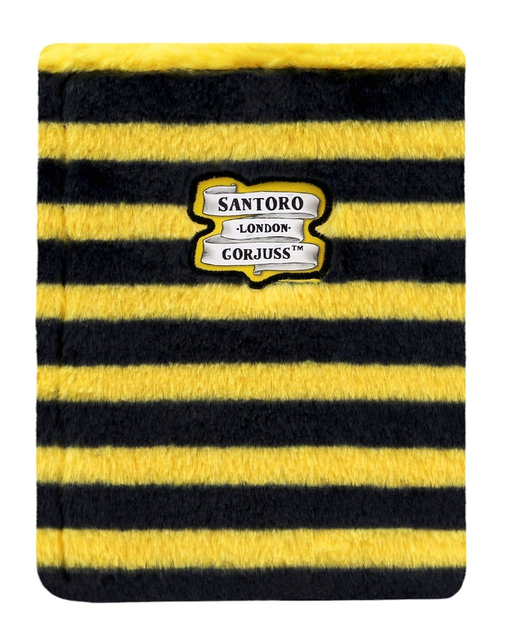 Блокнот Santoro Gorjuss Furry Bee-Loved в лінійку 23 x 17 см 96 сторінок (5018997627365) - зображення 2