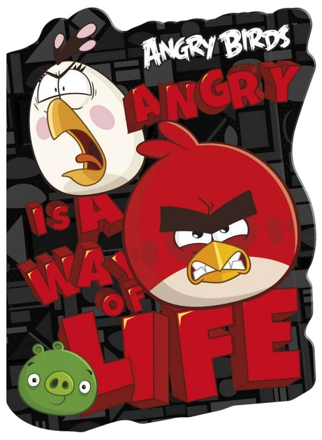 Набір блокнотів Derform Angry Birds фігурні A6 32 сторінки 15 шт (5901130038428) - зображення 2