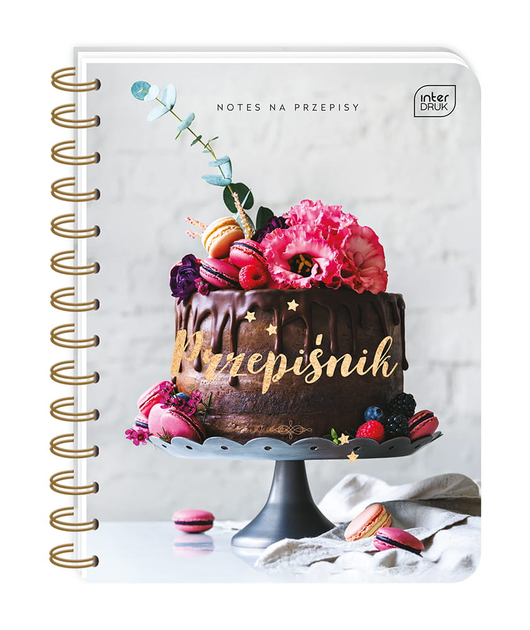 Книга рецептів Interdruk Cake в крапку A5 240 сторінок (5902277315281) - зображення 1