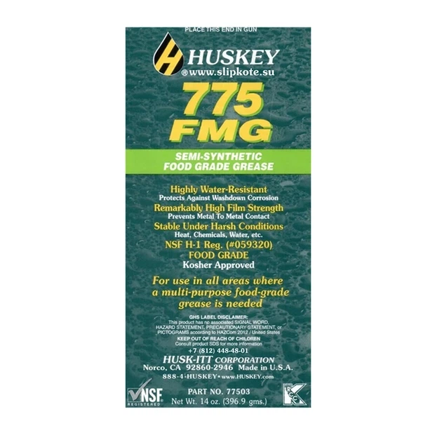 Смазка HUSKEY 775 Food Machinery Grease 397 гр. - изображение 2