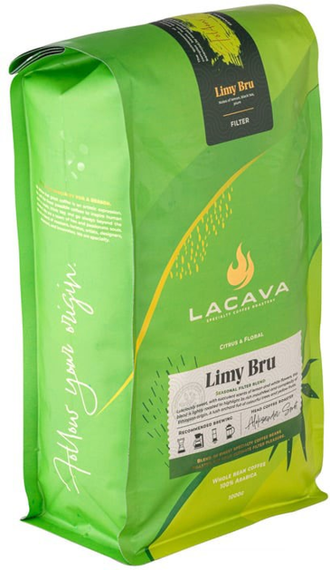 Kawa w ziarnach LaCava Limy BRU Filter 1 kg (5905215161247) - obraz 3