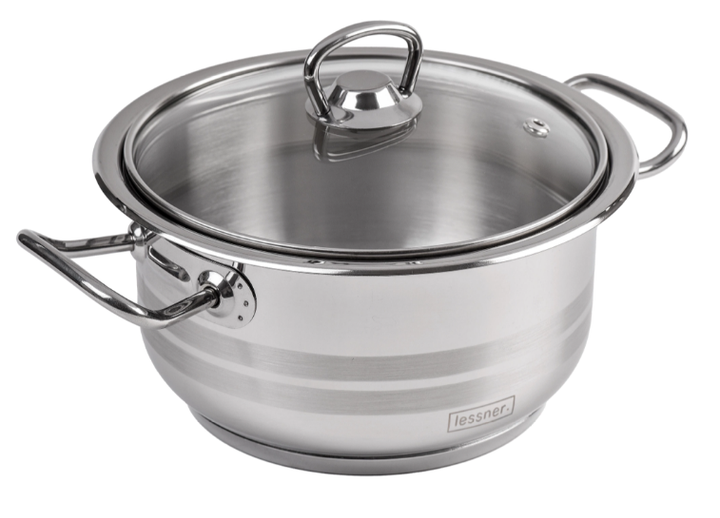 Каструля Lessner Rica 55880-22 (22см/4.5л) - Фото 1 Каструля Lessner Rica 55880-22 (22см/4.5л) - зображення 1