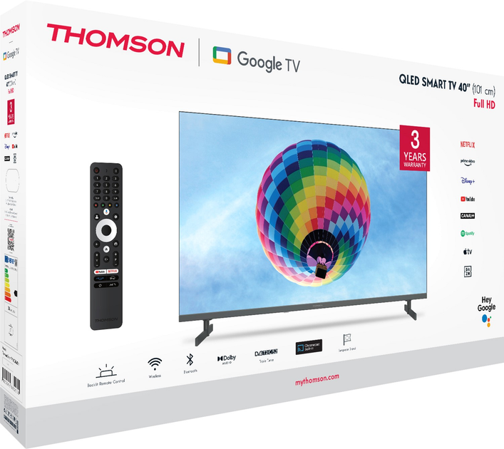 Телевізор Thomson QLED 40" 40QG4S14 - зображення 9
