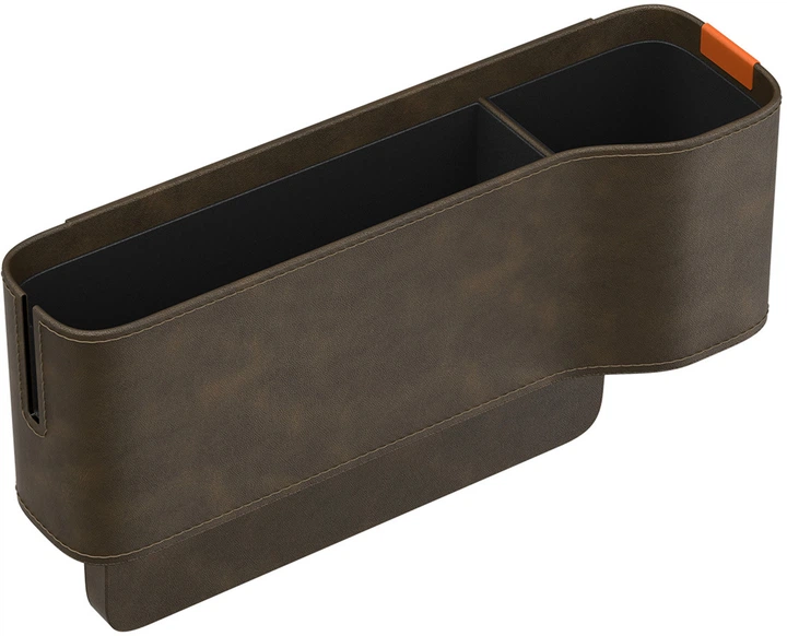 Автомобільний органайзер Baseus OrganizeFun Series Car Console Storage Organizer Marble Brown (C20256502001-00) - зображення 3