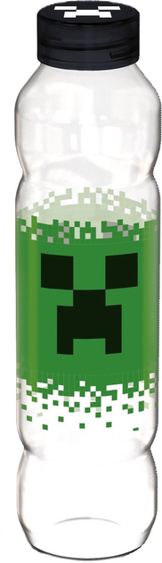 Butelka na wodę Stor Minecraft Tritan przezroczysto-zielona 1200 ml (8412497034536) - obraz 1