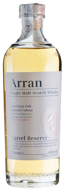Виски Arran Barrel Reserve 0.7 л 43% в тубусе (5060044483738) - Фото 2 Виски Arran Barrel Reserve 0.7 л 43% в тубусе (5060044483738) - изображение 2