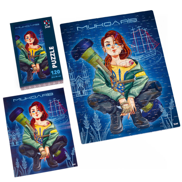 Пазли «Миколаїв» 120 деталей De.tail Vladi Toys (5903858962054) - зображення 2