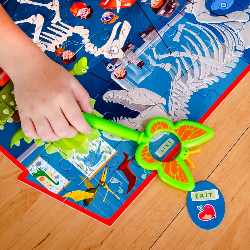 Пазли-детективи «Музей Діно» Vladi Toys (5903858960920) - Фото 4 Пазли-детективи «Музей Діно» Vladi Toys (5903858960920) - зображення 4