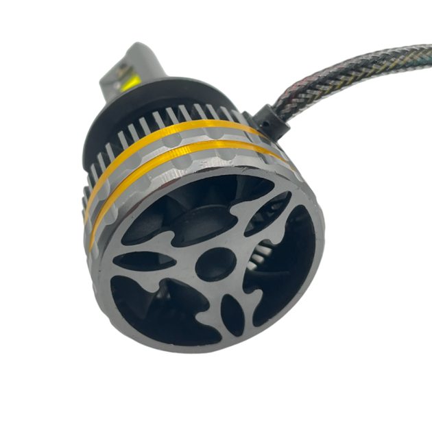 Автомобільні світлодіодні LED лампи у фару головного світла OSRAM H7 9-32V 6000K 1200W 120000L - зображення 6