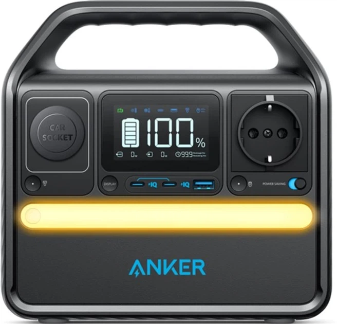 Зарядна станція Anker 522 PowerHouse 357Вт / 600 Вт, 320 Вт⋅ч / LiFePO4 - Фото 1 Зарядна станція Anker 522 PowerHouse 357Вт / 600 Вт, 320 Вт⋅ч / LiFePO4 - зображення 1
