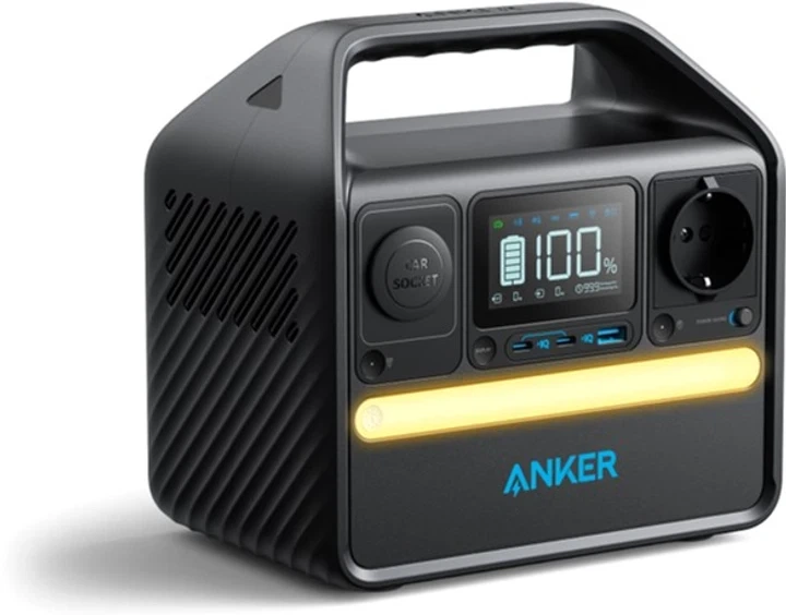 Зарядна станція Anker 522 PowerHouse 357Вт / 600 Вт, 320 Вт⋅ч / LiFePO4 - Фото 2 Зарядна станція Anker 522 PowerHouse 357Вт / 600 Вт, 320 Вт⋅ч / LiFePO4 - зображення 2