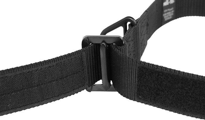 Ремінь тактичний Mil-tec Rigger Belt 45мм 122см М Black (13315102-903-M) - зображення 2