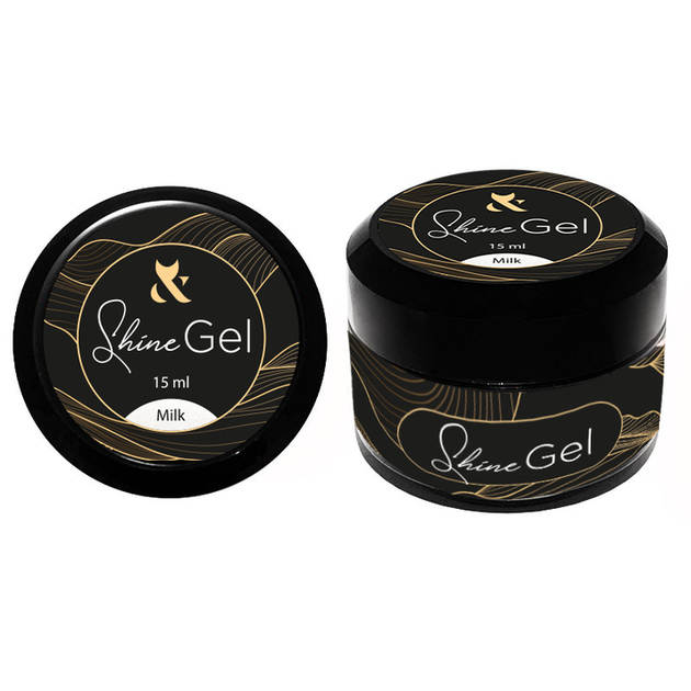 F.O.X. Гель для укріплення натуральних нігтів Shine Gel Milk, 15 ml - Фото 1 F.O.X. Гель для укріплення натуральних нігтів Shine Gel Milk, 15 ml - изображение 1