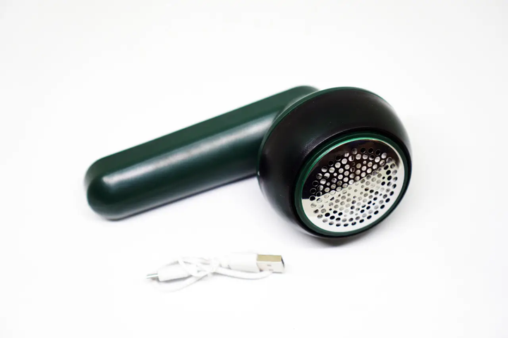 Беспроводная машинка для удаления катышек Lemex Lint Trimmer с зарядкой от Usb Зеленый - изображение 9