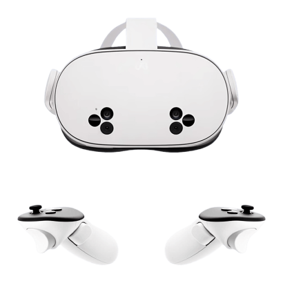 Очки Виртуальной Реальности Meta Quest 3S 128GB White Б/У – фото