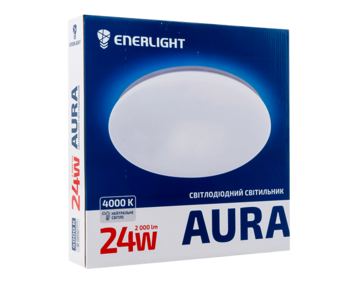 Светильник потолочный светодиодный ENERLIGHT AURA 24Вт 4000К - изображение 2