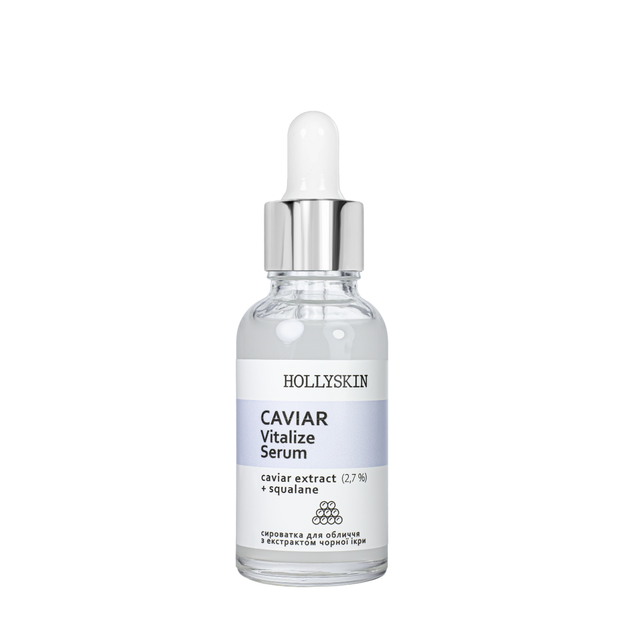 Сыворотка для лица HOLLYSKIN Caviar Vitalize Serum с экстрактом черной икры 50 мл - Фото 2 Сыворотка для лица HOLLYSKIN Caviar Vitalize Serum с экстрактом черной икры 50 мл - изображение 2