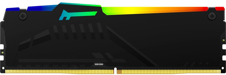 Pamięć RAM Kingston Fury DDR5-5200 65536MB PC5-41600 (Kit of 4x32768) FURY Beast RGB Black (KF552C40BBAK4-128) - obraz 4