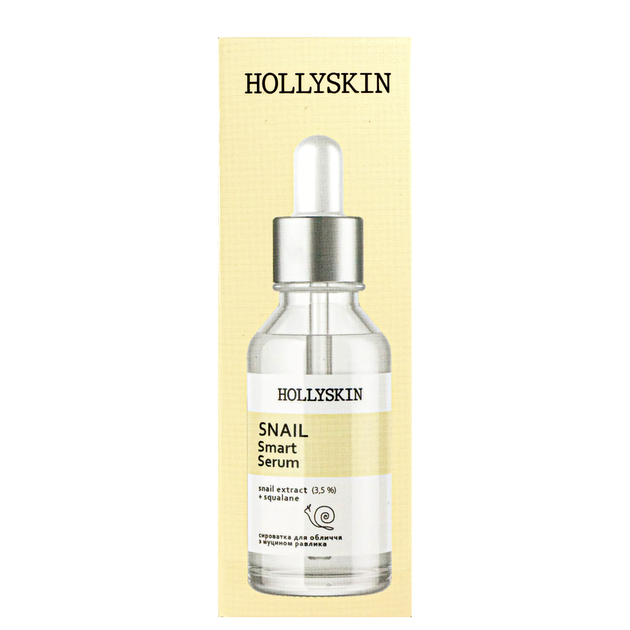 Сироватка для обличчя HOLLYSKIN Snail Smart Serum з муцином равлика 50 мл - Фото 4 Сироватка для обличчя HOLLYSKIN Snail Smart Serum з муцином равлика 50 мл - зображення 4