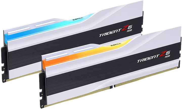 Pamięć RAM G.Skill DDR5-8400 49152MB PC5-67200 (Kit of 2x24576) Trident Z5 RGB White (F5-8400J4052G24GX2-TZ5RW) - obraz 2