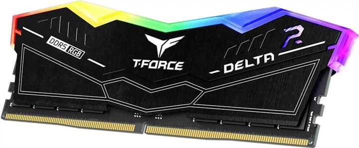 Оперативна пам'ять Team Group DDR5-8000 32768MB PC5-64000 (Kit of 2x16384) T-Force Delta RGB Black (FF3D532G8000HC38DDC01) - зображення 3