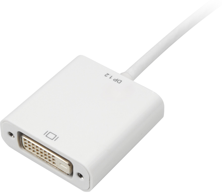 Адаптер Sharkoon mini DisplayPort 1.2 - DVI-D M/F White (4044951017386) - зображення 2