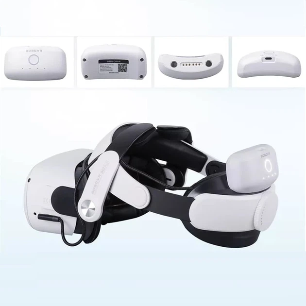 BOBOVR M2 PRO + крепление для Oculus Quest 2 c внешним