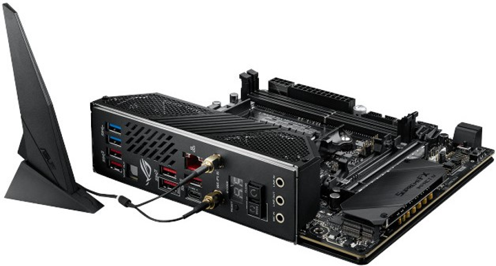 Płyta główna ASUS ROG Crosshair VIII Impact (sAM4, AMD X570, PCI-Ex16) Black (90MB11Q0-M0EAY0) - obraz 5