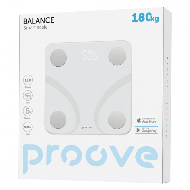 Смарт-весы Proove Balance white - изображение 6