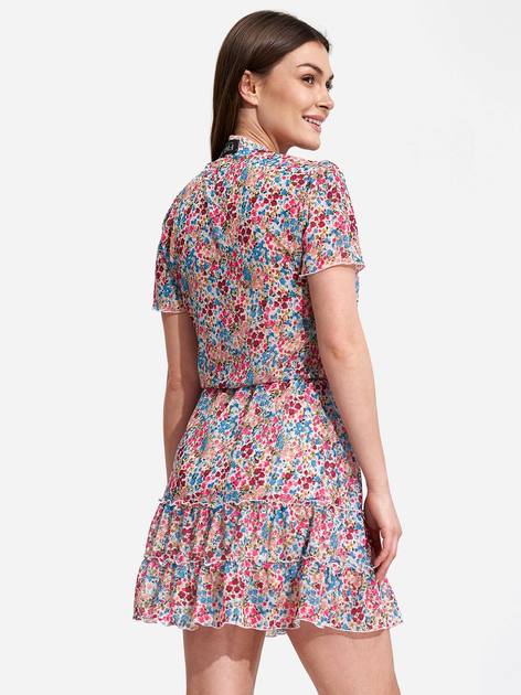 Sukienka trapezowa damska Figl M862 XL Kwiatowa (5902194409612) - obraz 2