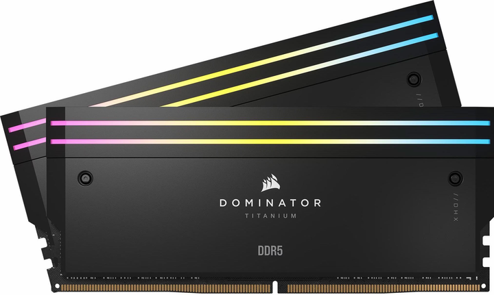 Pamięć Corsair DDR5-7200 49152MB PC5-57600 (Kit of 2x24576) Dominator Titanium RGB (CMP48GX5M2X7200C36) - obraz 1