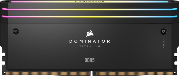 Оперативна пам'ять Corsair DDR5-7200 49152MB PC5-57600 (Kit of 2x24576) Dominator Titanium RGB (CMP48GX5M2X7200C36) - зображення 3