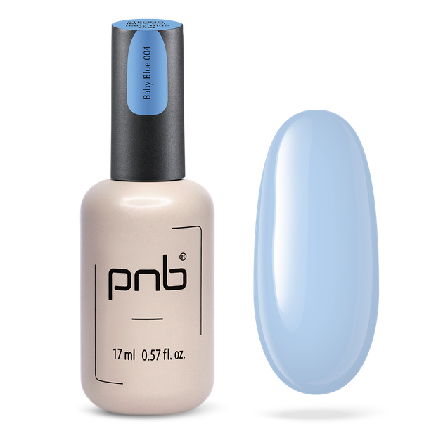 Моделюючий гель для нігтів PNB UV/LED Strong Iron Gel Baby Blue 004 17 мл - Фото 1 Моделюючий гель для нігтів PNB UV/LED Strong Iron Gel Baby Blue 004 17 мл - изображение 1