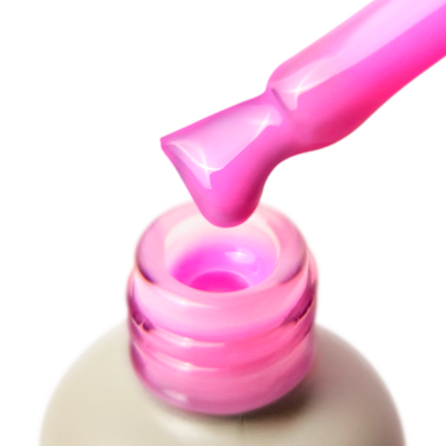 Моделюючий гель для нігтів PNB Strong Iron Gel Neon Pink 8 мл - Фото 2 Моделюючий гель для нігтів PNB Strong Iron Gel Neon Pink 8 мл - изображение 2