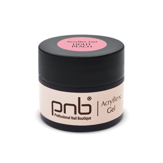 Гель для нарощування нігтів PNB Acryflex Gel Light Peach 5 мл - изображение 2